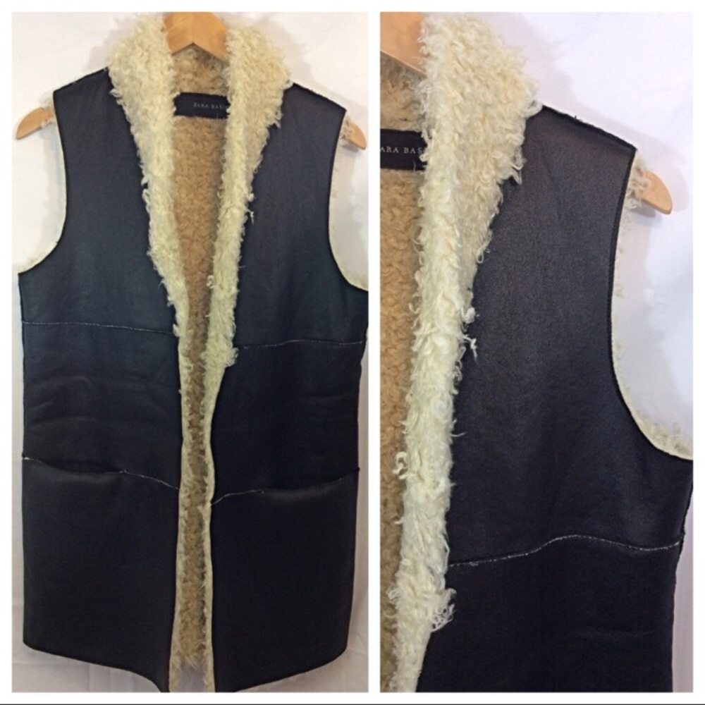 Zara Plush Sherpa Vest